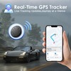1PCS Black GPS Tracker for Vehicles,Mini Hidden Car Tracker with