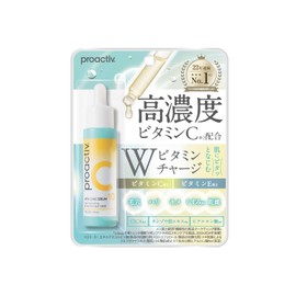 Pro-Active Vitamin Care Serum, 1.0 fl oz (30 ml) (Vitamin C Derivative, Hyaluronic Acid, CICA (Acid), Vitamin E Blend)
