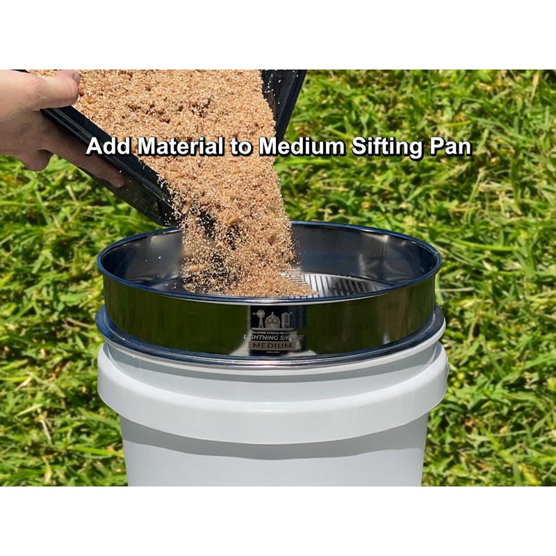 MFS' D-11 Lightning Sifter Medium Mealworm Sifting Pan (2nd Gen)