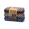 KH-Haushaltshandel Pack of 3 Terry Towel 50 x 90 cm