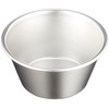 Endoshoji WPL07060 Commercial Pudding Cup No.6, 18-8 Stainless Steel, Made