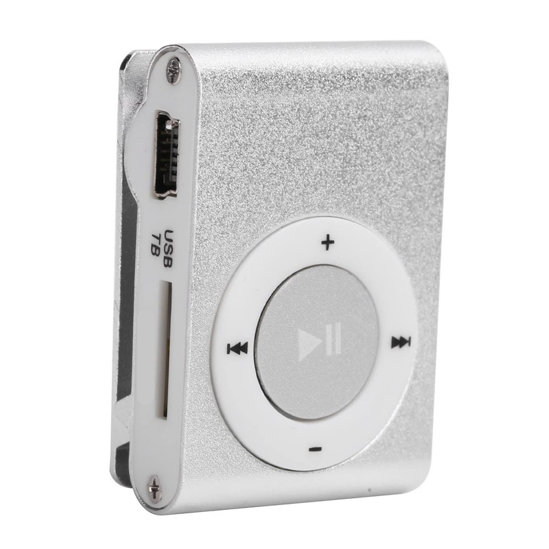 MP3 Music Player Set, 2pcs Portable Aluminum Alloy Digital Music