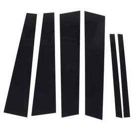 SCITOO B Pillar Posts Door Trim Piano Black Pillars fit for Honda for Accord 2013-2017