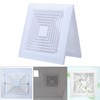 yuksok Square Air Vent Cover Replacement Grille Cover Ceiling Mount