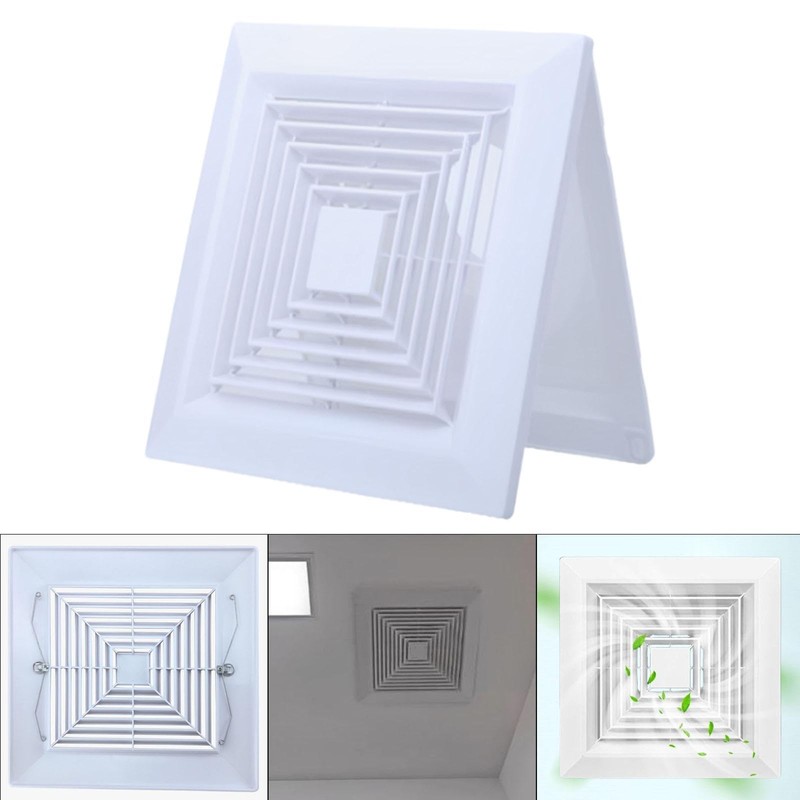 yuksok Square Air Vent Cover Replacement Grille Cover Ceiling Mount