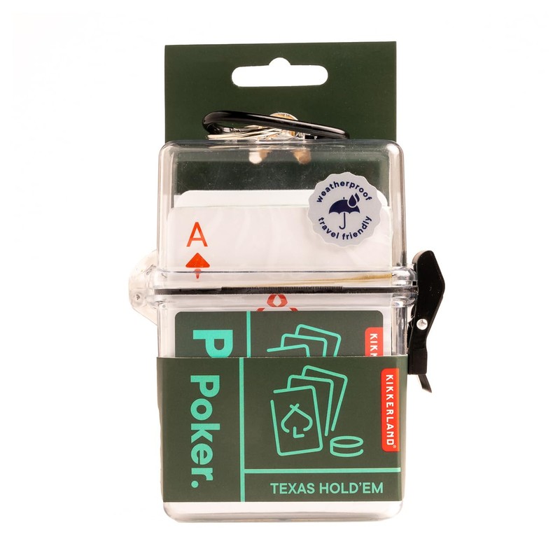 Kikkerland Poker Travel Game