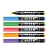 Hi-Text 7000 Fluoclip Chisel Tip Highlighter Pens (Pack of 12)