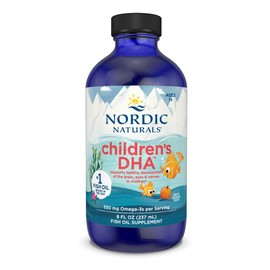 Nordic Naturals Children's DHA Líquido 530mg Omega-3 Sabor Naranja | Suplemento para Niños 1-6 Años | Bacalao Ártico Salvaje | 237ml 96 Porciones | Non-GMO Friend of the Sea