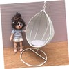 ibasenice 1pc Dollhouse Swing Office Decore Swing Hammock Chair Kids