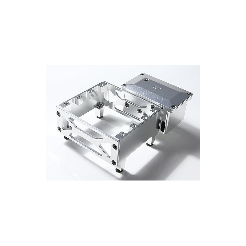 GTBRacing CNC Aluminum Servo Mount Receiver Case for 1:5 RC