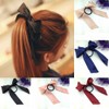 TRIXES 6 Pcs Assorted Color Elastic Hair Bands