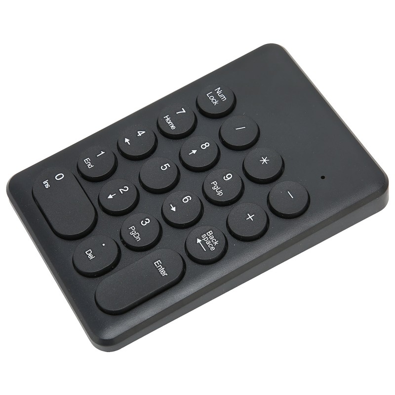 Numeric Keyboard 18 Keys Ergonomic Tilt Design 2.4GHz Wireless Stable