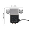 DONGKER CO2 Solenoid Valve, DC 12 V Aquarium CO2 Regulator,