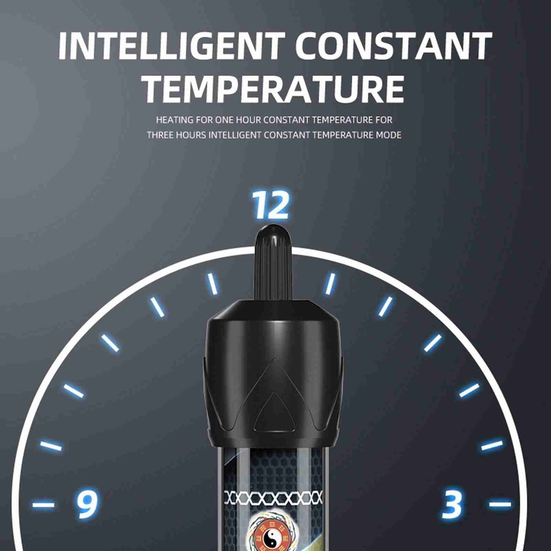 Aquarium Heater Adjustable IPX8 Waterproof Submersible Thermostat Heater with Suction