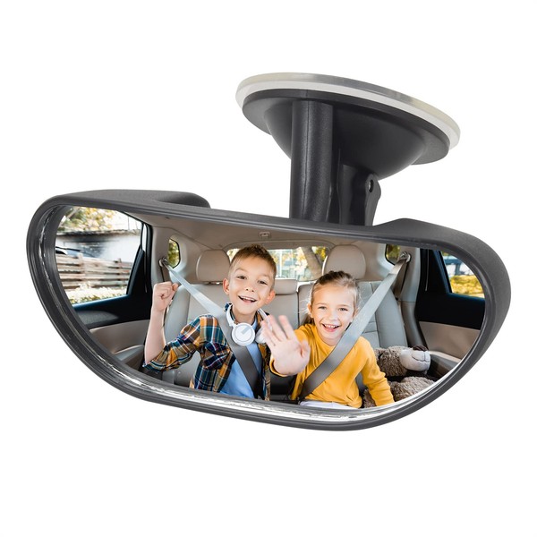 LoyaGour Rearview Baby Mirror for Car,Windshield Infant Front Facing Baby