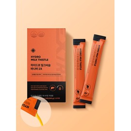 Liquid Hydro Milk Thistle Banaba 2X 15 sachets, 4 boxes (2 months supply) / 액상형 하이드로 밀크씨슬 바나바 2X 15포 4박스 (2개월분)