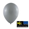 Pack of 50 Colourful Balloons Grey Latex Balloons 30 cm