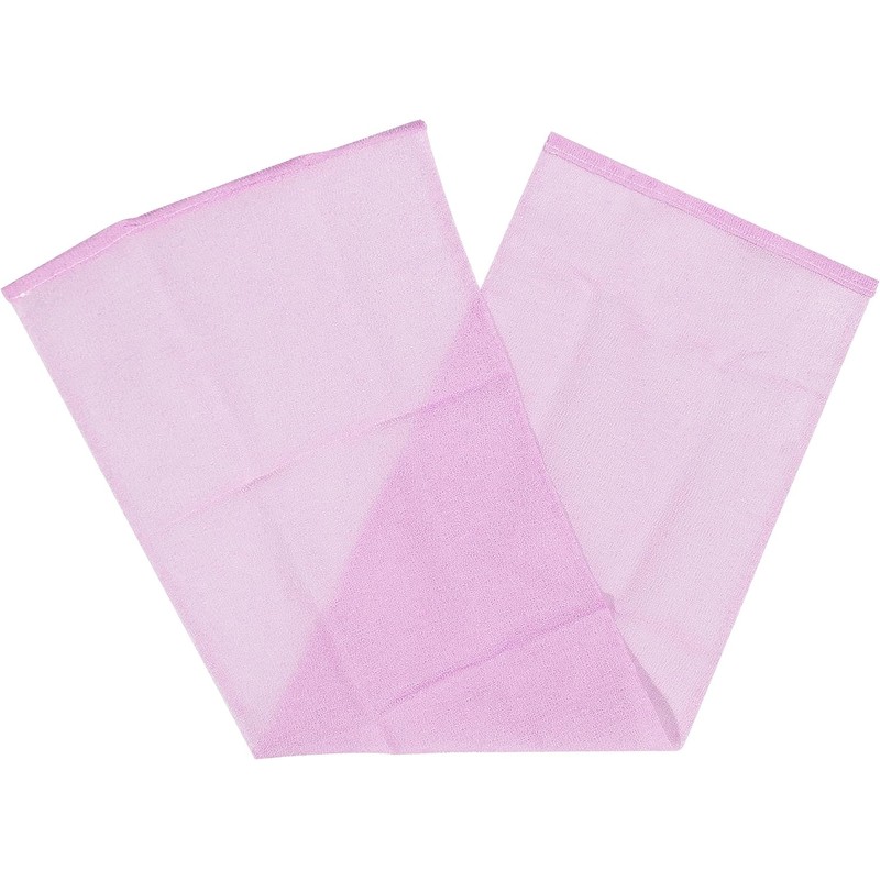 Salux Toallas de baño morado blanco azul, paquete de 3