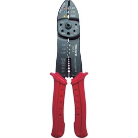 TRUSCO Crimping Pliers for Insulated Terminals/Connectors for TAP6