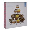 Premier Housewares 4-Tier Cupcake Stand - Chrome