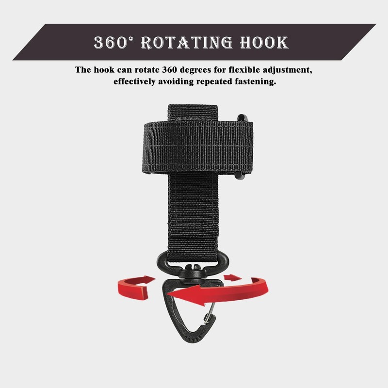 2Pcs Glove Strap Keeper with Adjustable Hook and Loop Strap,