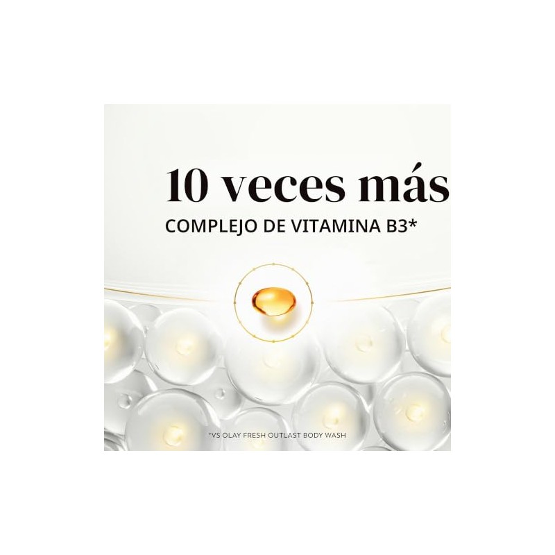 Gel de ducha Olay para mujer, exfoliante iluminador, complejo de