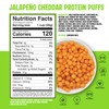 Twin Peaks Protein Puffs - (Jalapeno Cheddar), Keto Friendly, Low