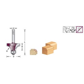 A.G.E. Series MD260 Round Corner Beads, 0.32 cm