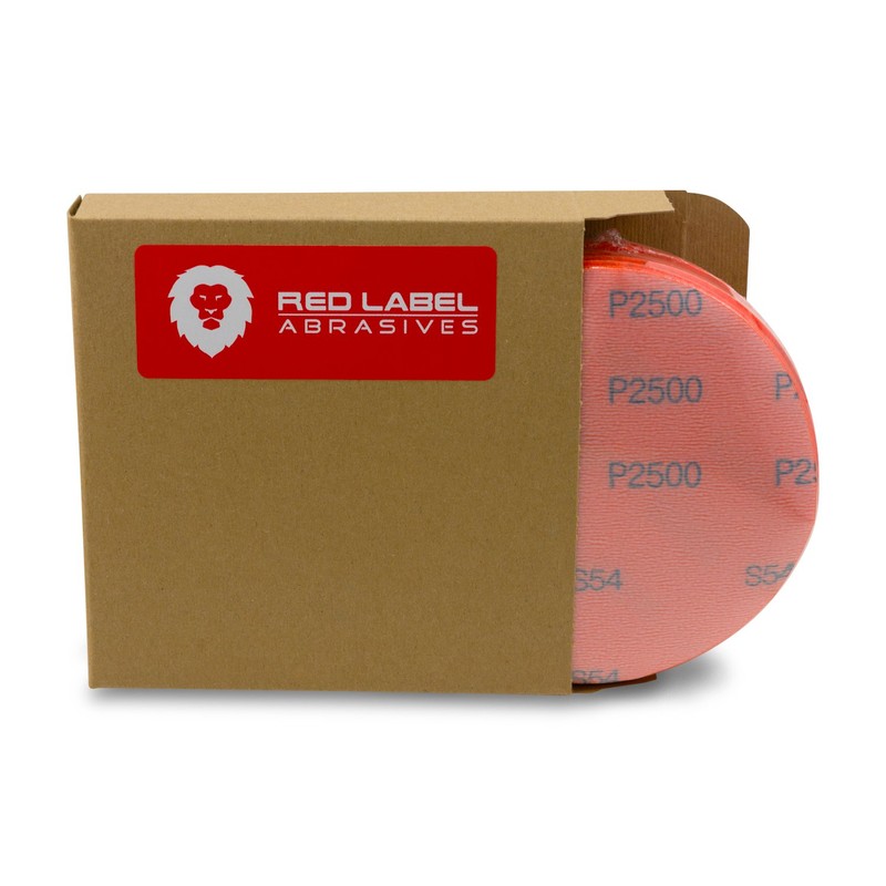 5 Inch Assorted Fine Grit Hook and Loop Wet /