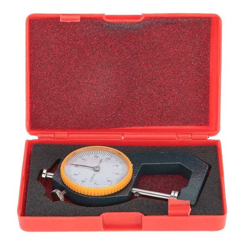 Dial Gauge Micrometer, Digital Thickness Caliper, 0-20mm Pearl Thickness Bead