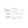 Beavorty 3pcs Eyebrow Shaping Tool Transparent Eyebrow Razor for Exfoliating