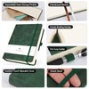Yarotm A4 Notebook Plain - PU Leather Notebook 21.6x28.5cm -