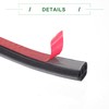 Motoforti Universal Car Weatherstrip Door Weather Stripping Edge Trim Seal