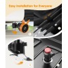 Babyvue Baby Car Dual Cameras 7.2" 1080P HD Display Split-Screen