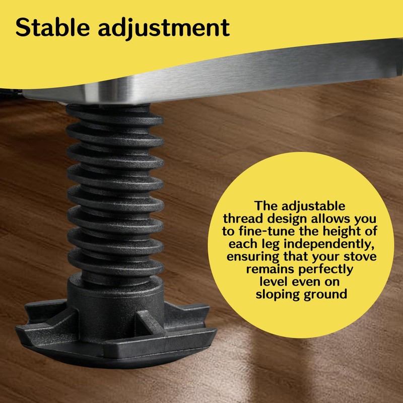 WB02X10521 Stove Leveling Legs - Replacement for GE Hotpoint Kenmore