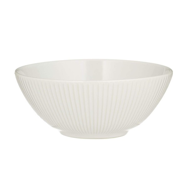Mason Cash 2002.115 Linear White Cereal Bowl, Stoneware