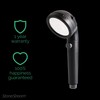 Original StoneStream® EcoPower High Pressure Matte Black Shower Head -