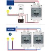 2P Circuit Breaker DC Miniature Circuit Breaker Disconnect Switch 80A