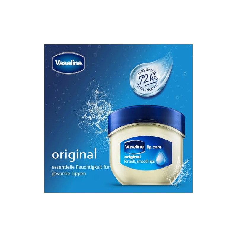 Vaseline - 2 Pack Bálsamo para Labios Mini Tarro HIDRATACIÓN