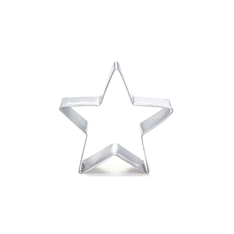 ZDYWY Pentagram Five-pointed Star Shaped Cookie Cutter for Christmas