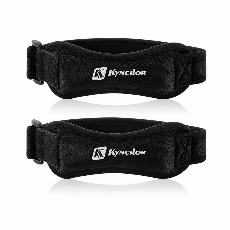 Patellar Tendon Knee Support Straps for Sports – Adjustable Compression