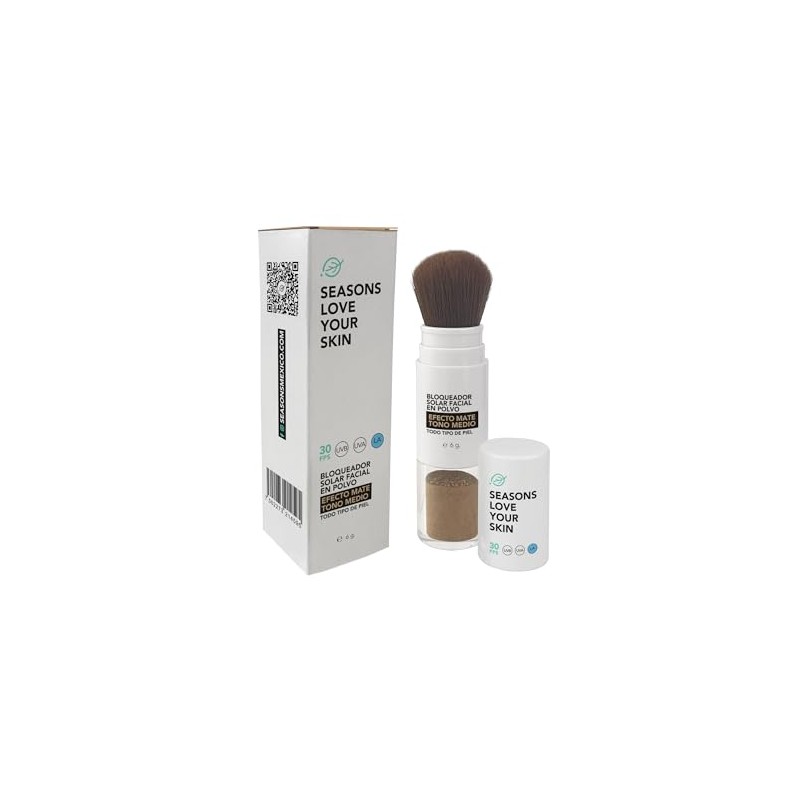 Seasons love your skin Protector solar en polvo FPS Tono