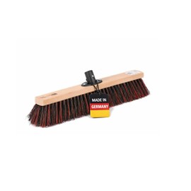 Special Street Broom Arenga Mix Bristles 60 cm Long Broom without Handle | With QuickFix holder for standard handles, ArengaMix bristles, for coarse and fine dirt