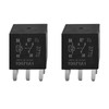 Wogomz 2 PCS Power Relay, 5 Pin Multi Purpose Auto