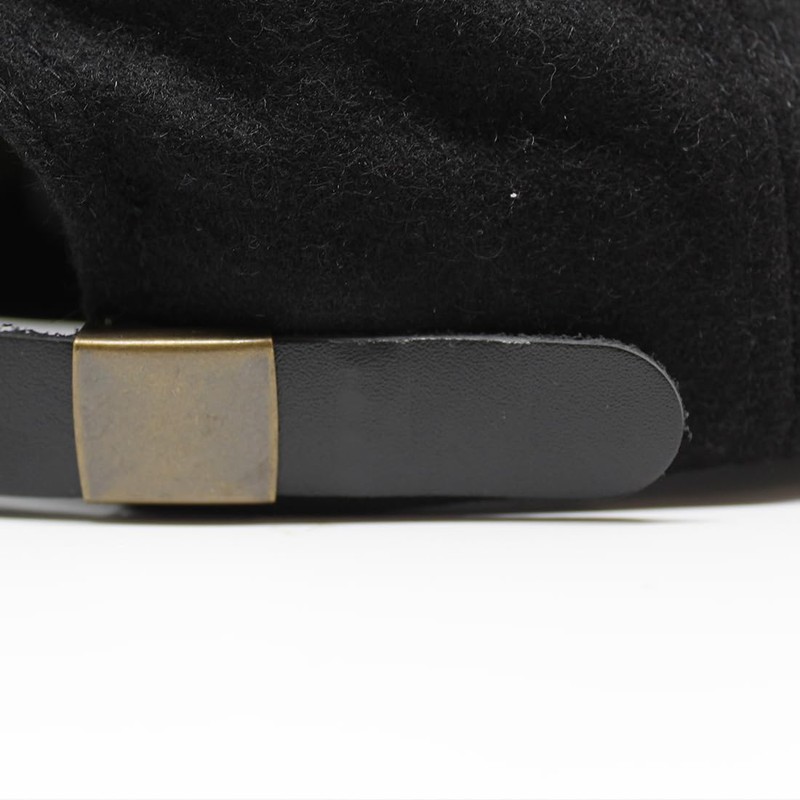 Surf Monkey Classic Wool Hats Unstructured Autumn Winter Hat, black