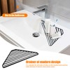 Dish Drainer Roll Up Drainer Sink Corner Triangle Corner Sink
