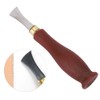 Leather Edge Creaser Stainless Steel Blade Wooden Handle Creaser Leather