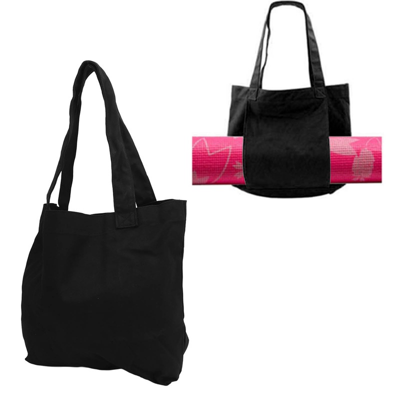 Yoga Mat Carrier Tote Portable Storage Canvas Carryall Shoulder Bag
