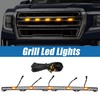 A ABSOPRO Grill LED Light Front Grille Lights with Bracket