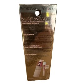 Physicians Formula Nude Wear Touch of Glow Foundation 6437 Light New